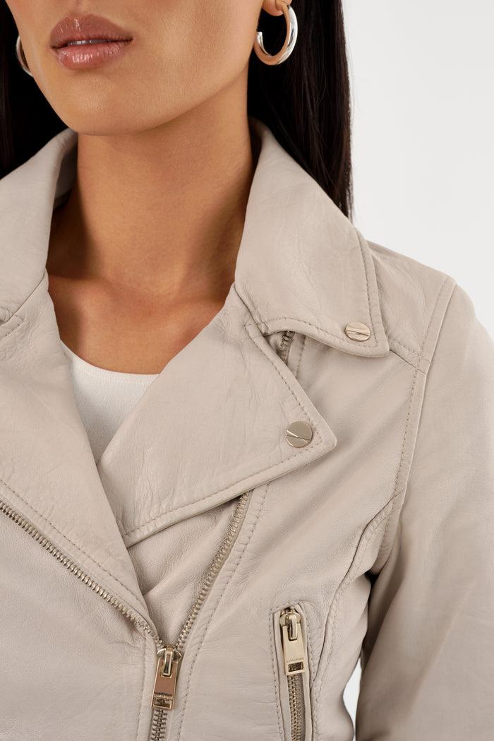 Lamarque JANIKA | Veste Motard Courte En Cuir