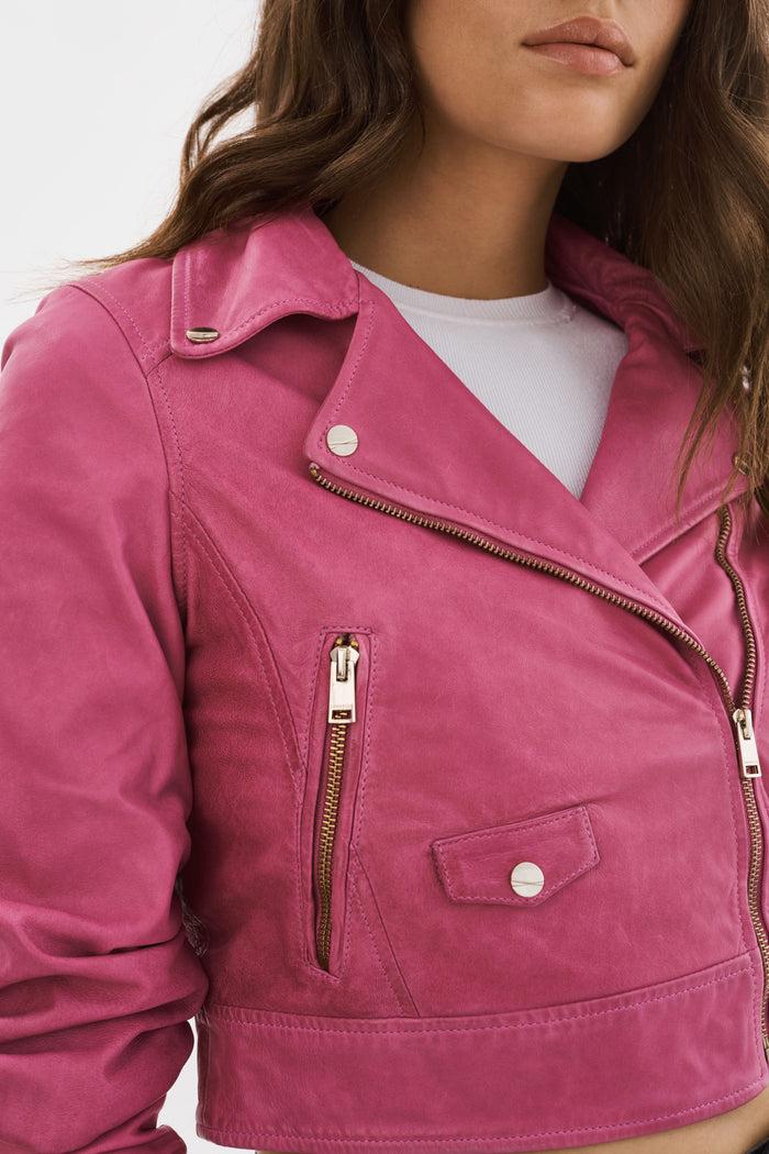 Lamarque JANIKA | Veste Motard Courte En Cuir