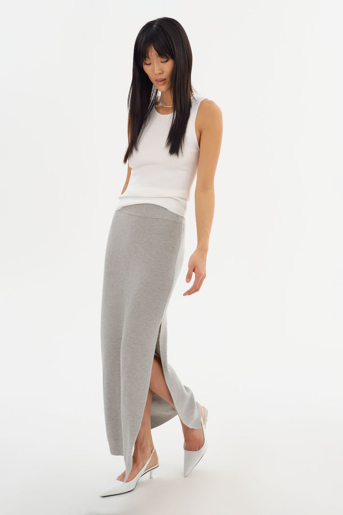 Lamarque JILLIAN | Jupe midi en maille