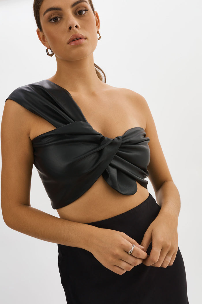 Lamarque JOLIE | Haut Une Épaule En Similicuir