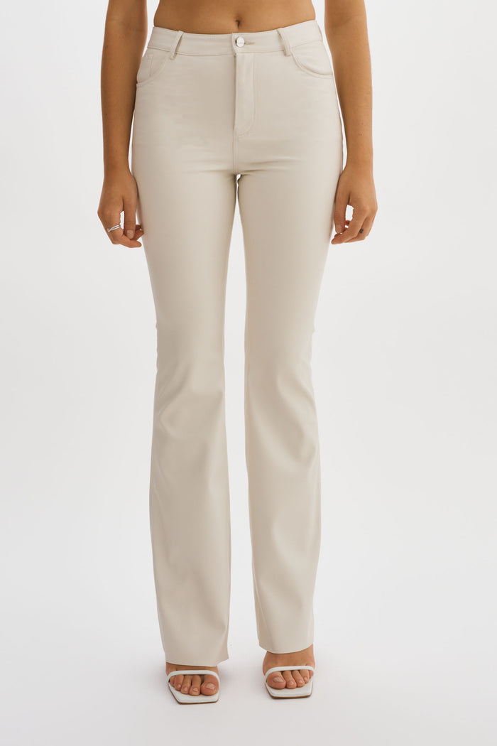 Lamarque KAIDA | Pantalon évasé En Similicuir