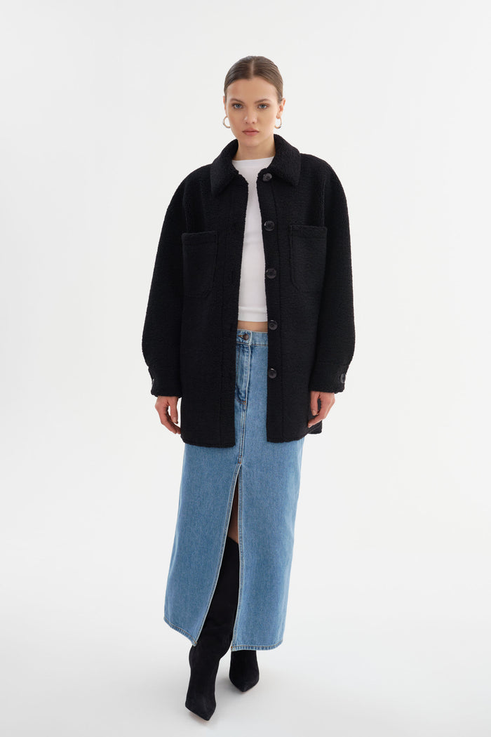 Lamarque KANE | Surchemise en sherpa