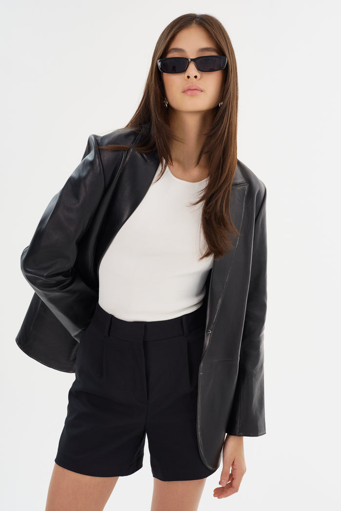 Lamarque KARRIN | Blazer En Cuir Vieilli