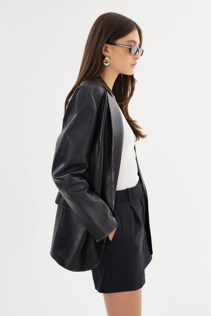 Lamarque KARRIN | Blazer En Cuir Vieilli