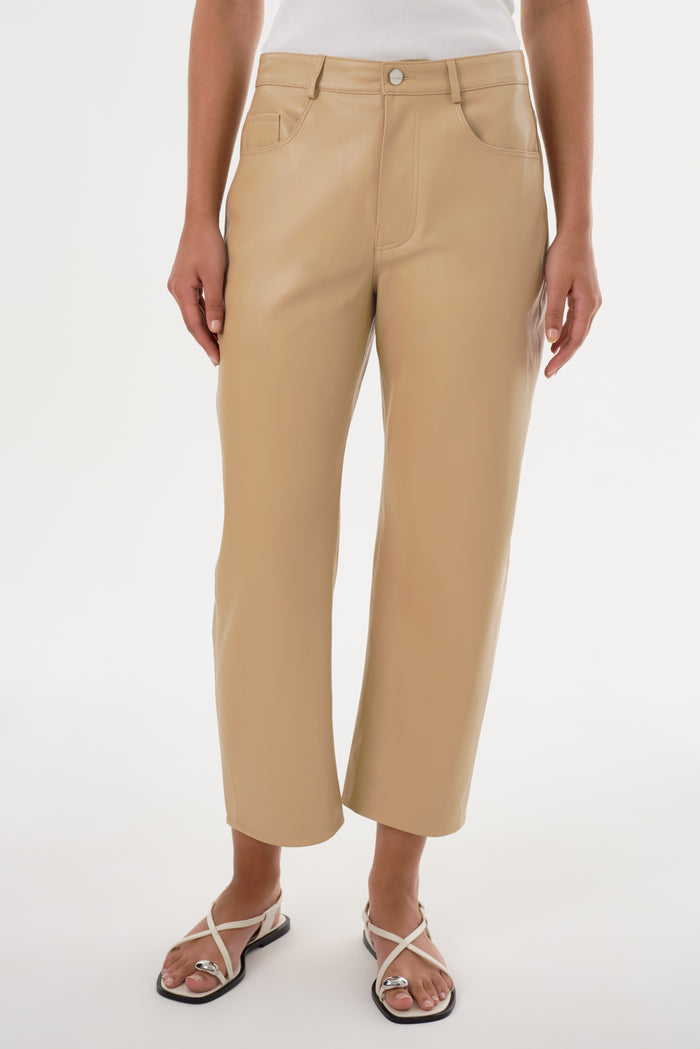 Lamarque KEEGHAN | Pantalon Court En Similicuir