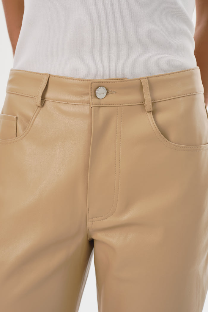 Lamarque KEEGHAN | Pantalon Court En Similicuir