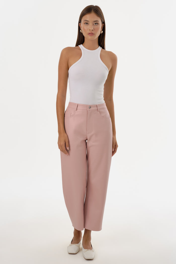 Lamarque KEEGHAN | Pantalon Court En Similicuir