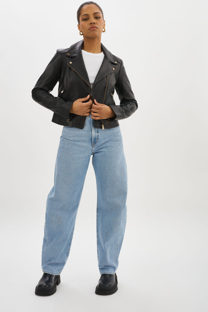 Lamarque KELSEY OR | Veste De Motard En Cuir