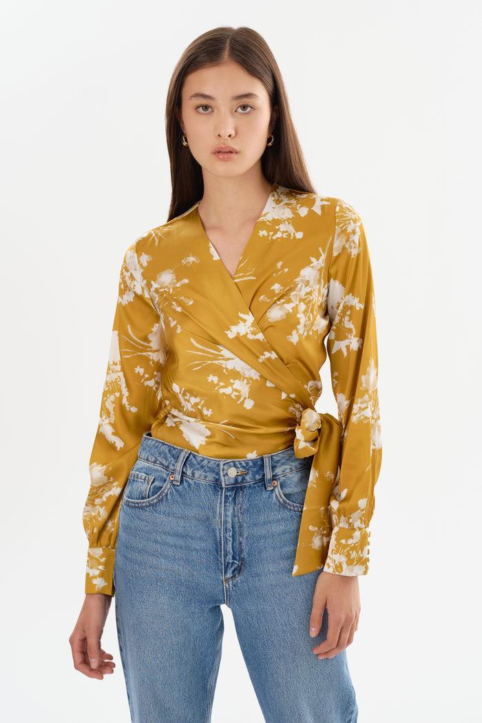 Lamarque KHAI | Blouse cache-cœur