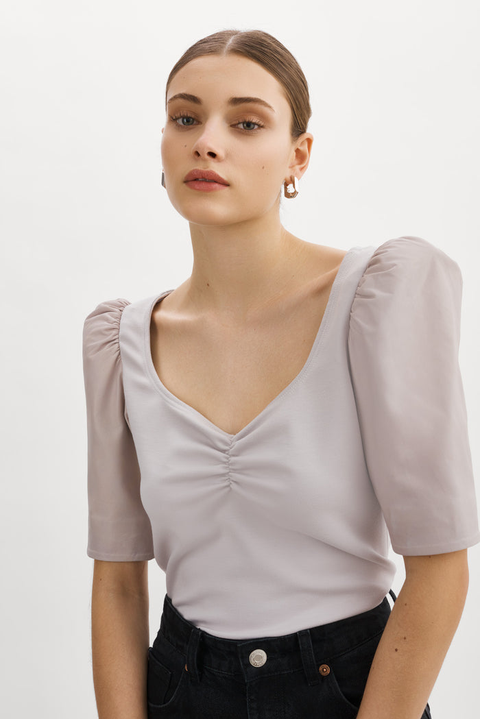 Lamarque KIRA | haut avec manches bouffantes