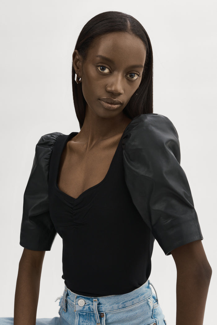 Lamarque KIRA | haut avec manches bouffantes