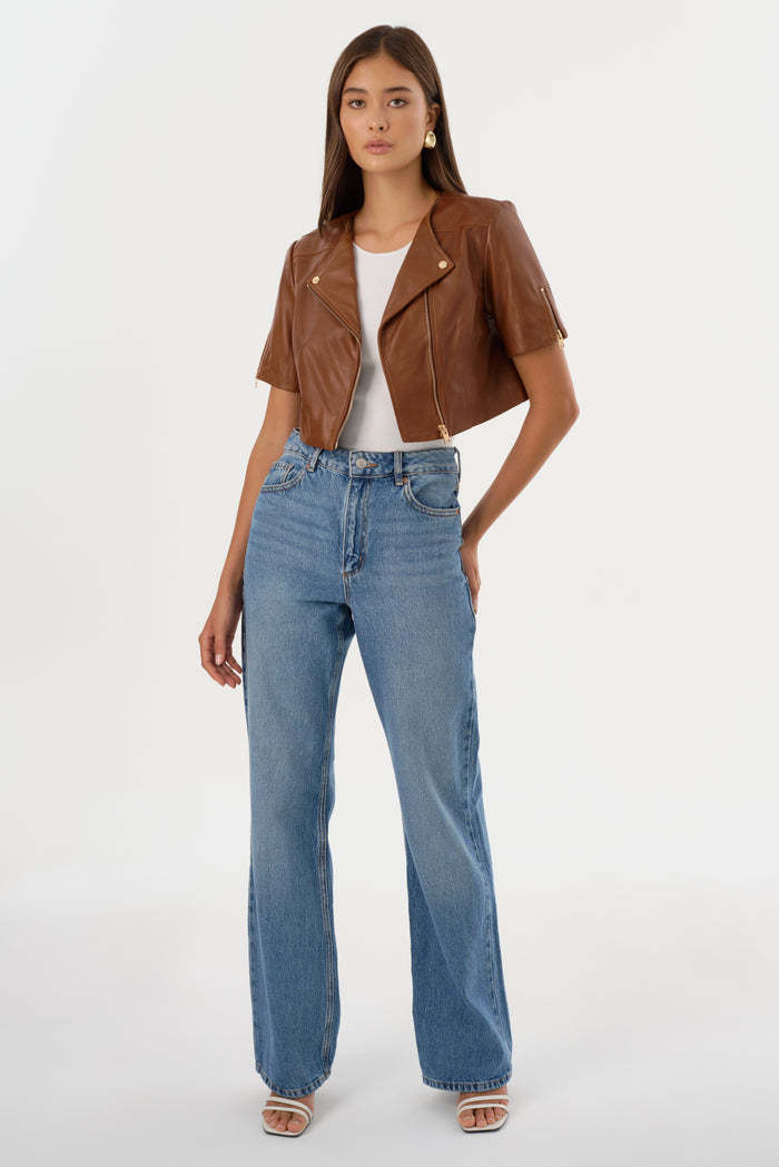 Lamarque KIRSI GOLD | Veste Motard Courte