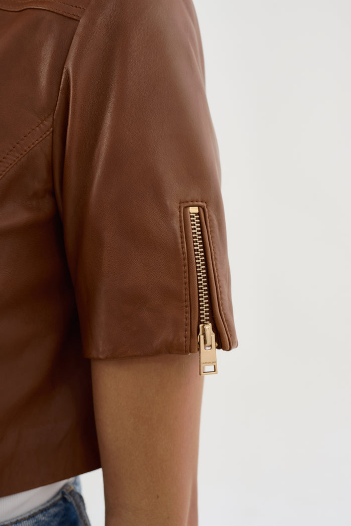 Lamarque KIRSI GOLD | Veste Motard Courte