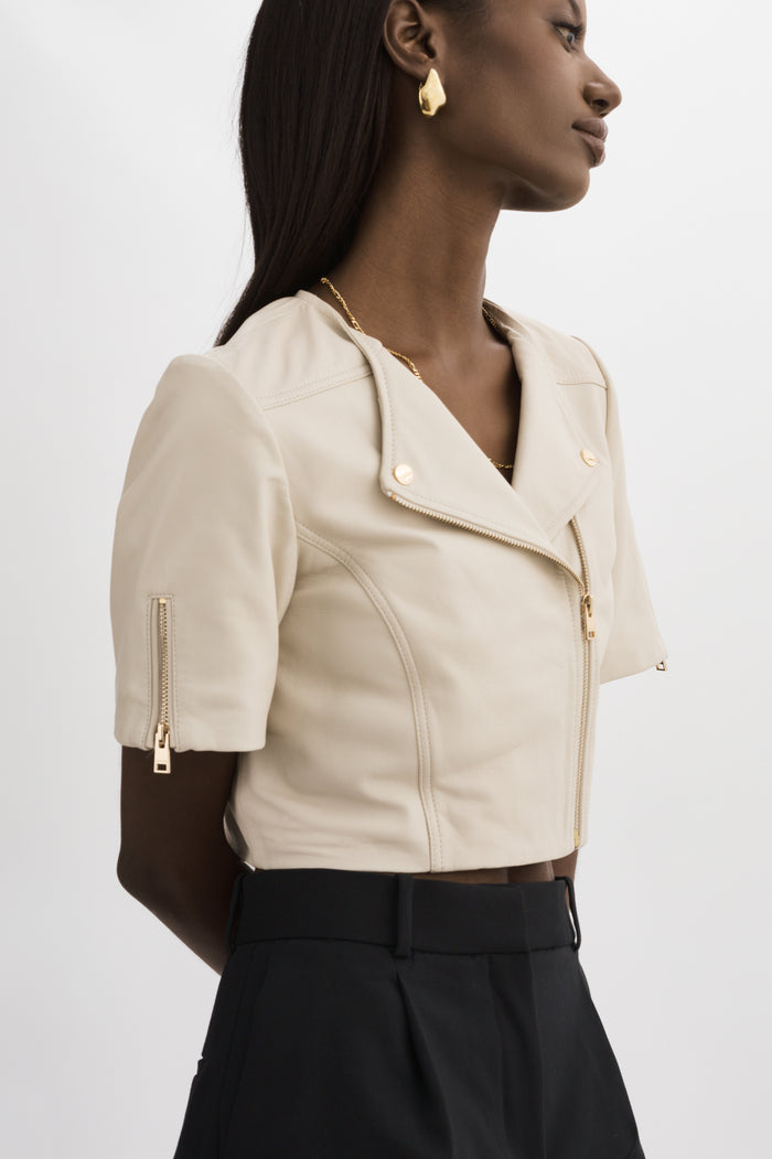 Lamarque KIRSI OR | Blouson Biker Cuir