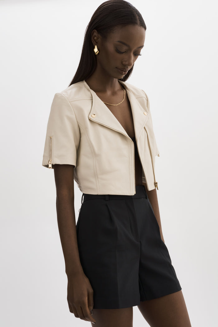 Lamarque KIRSI OR | Blouson Biker Cuir