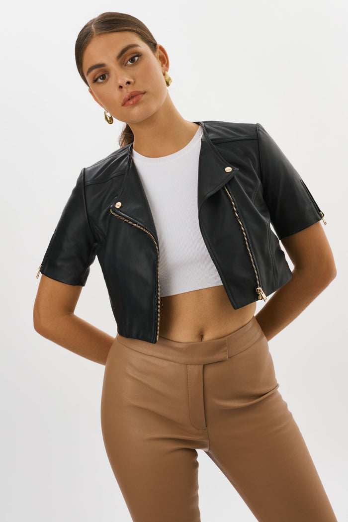 Lamarque KIRSI OR | Blouson biker cuir
