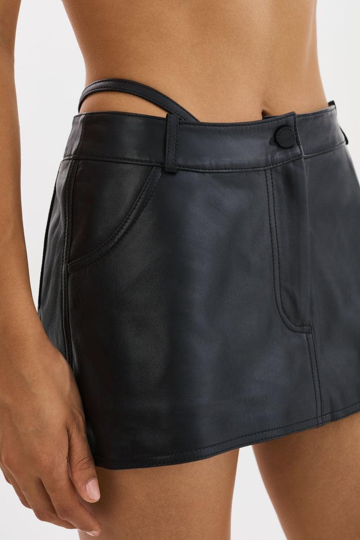 Lamarque LIANA | Jupe-short En Cuir