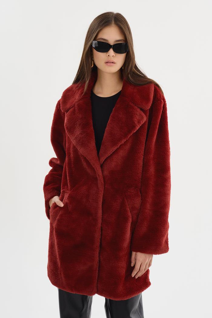 Lamarque LINNEA | Manteau En Fausse Fourrure