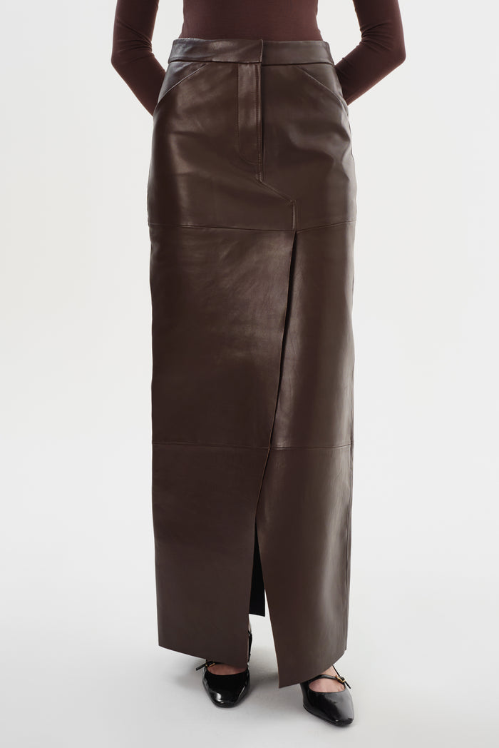 Lamarque MARIETTE | Jupe Maxi En Cuir
