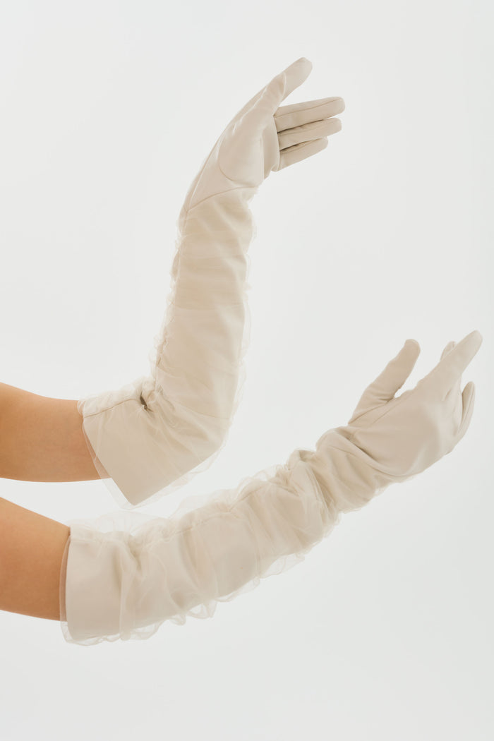 Lamarque MARILYN | Gants En Similicuir Et Tulle