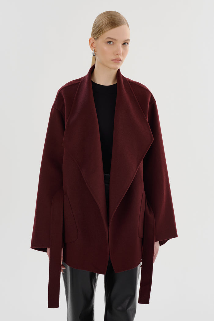 Lamarque MEKIA | Manteau En Laine Double Face