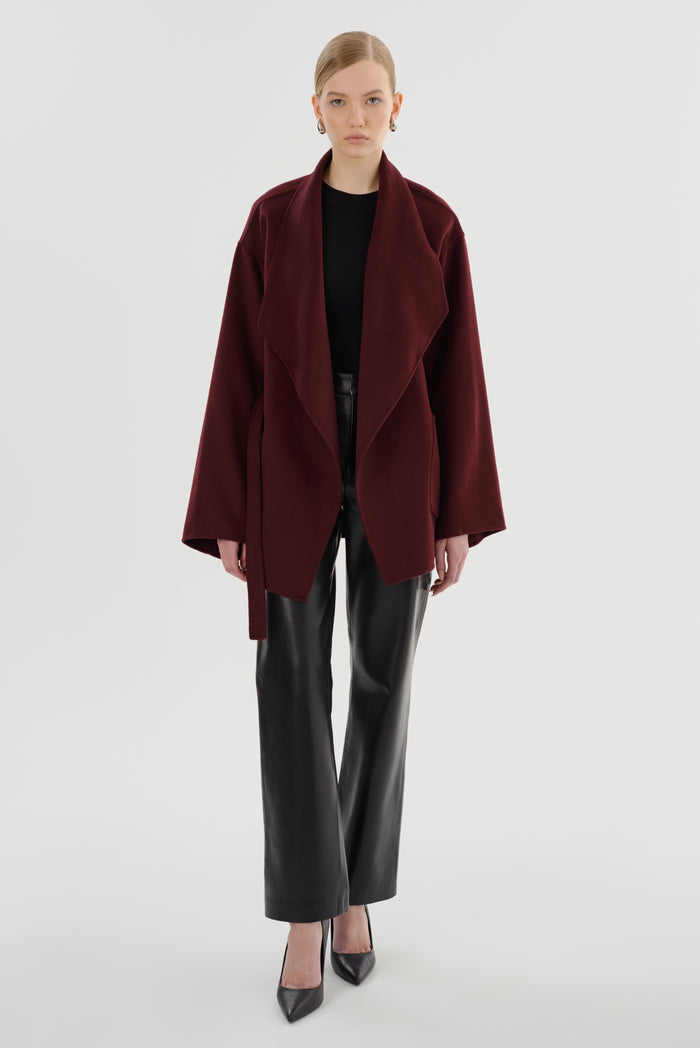 Lamarque MEKIA | Manteau En Laine Double Face