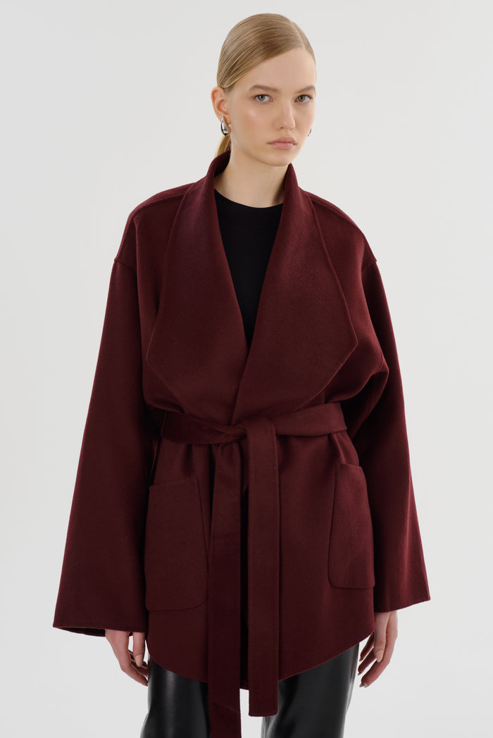 Lamarque MEKIA | Manteau En Laine Double Face