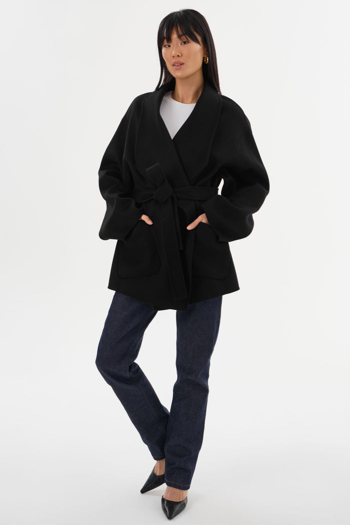 Lamarque MEKIA | Manteau en laine double face