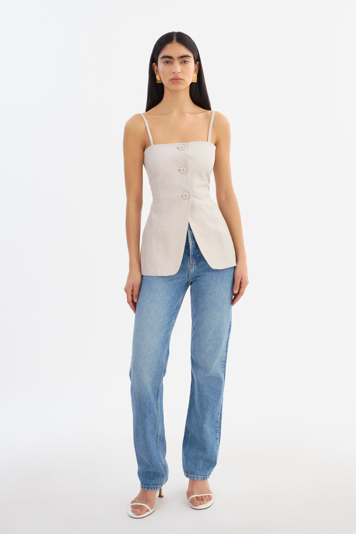Lamarque MILANA | Haut Bustier Long En Cuir