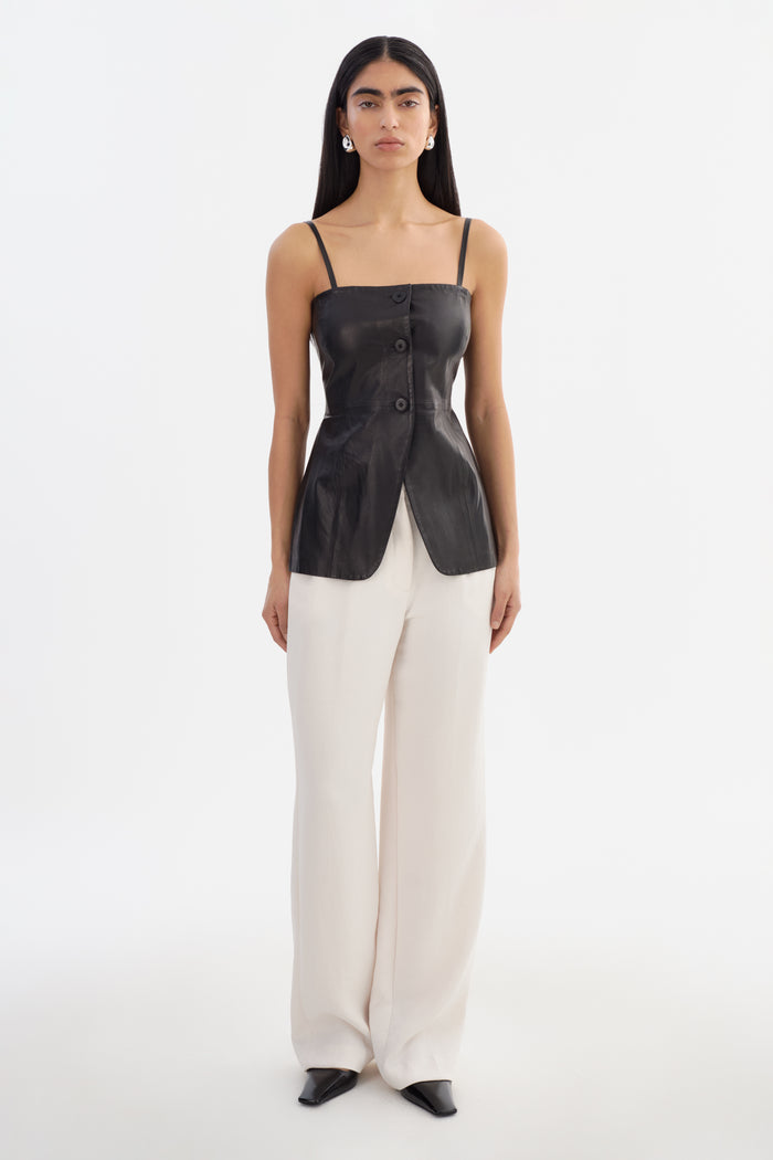 Lamarque MILANA | Haut Bustier Long En Cuir