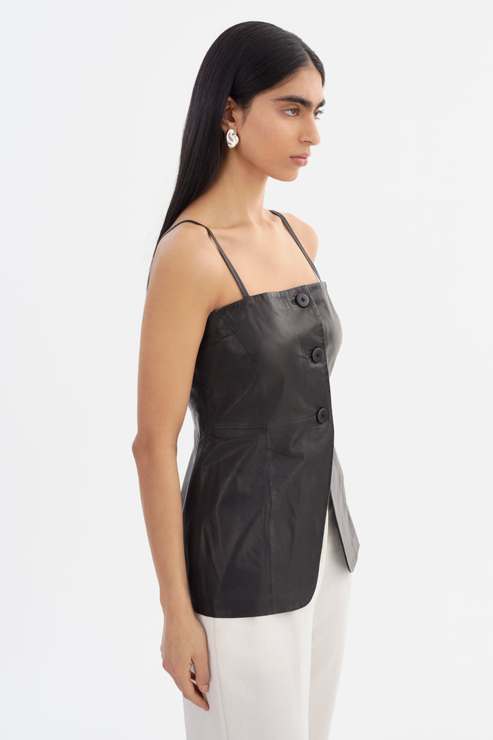 Lamarque MILANA | Haut Bustier Long En Cuir