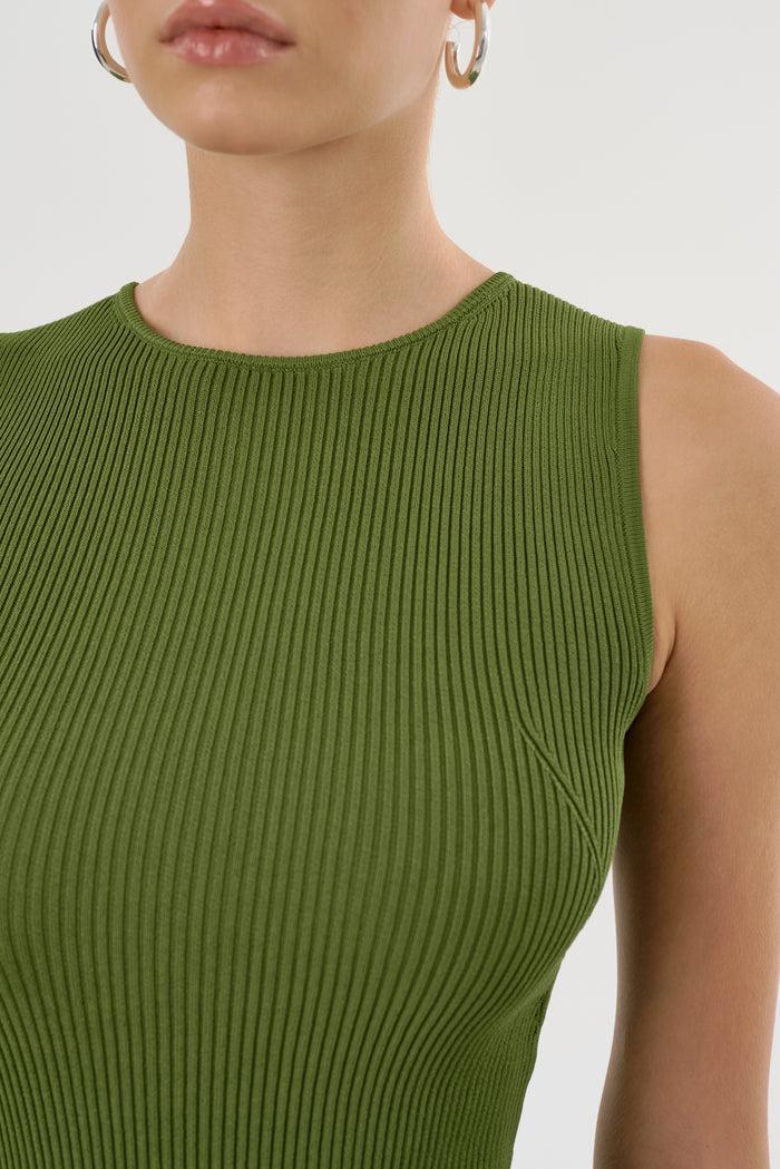 Lamarque MILOU | Haut Sans Manches En Tricot Côtelé