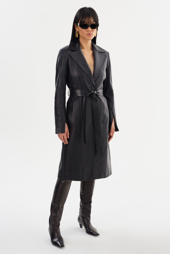 Lamarque MIRANDA | Trench en cuir