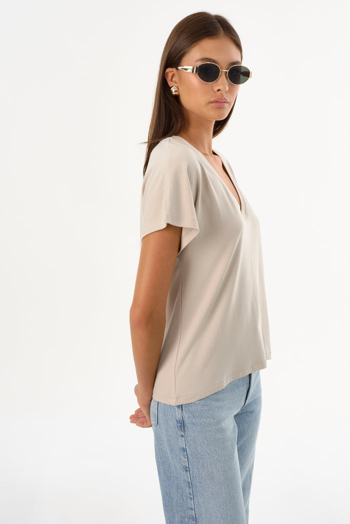 Lamarque NEREA | T-shirt En Jersey à Col En V