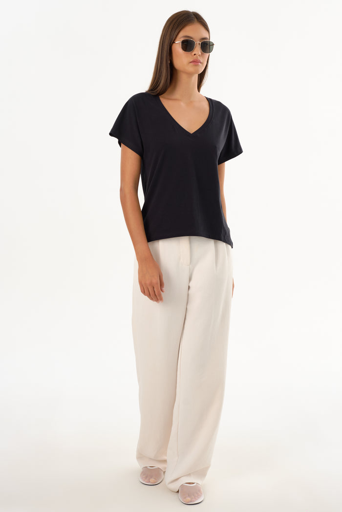 Lamarque NEREA | T-shirt En Jersey à Col En V