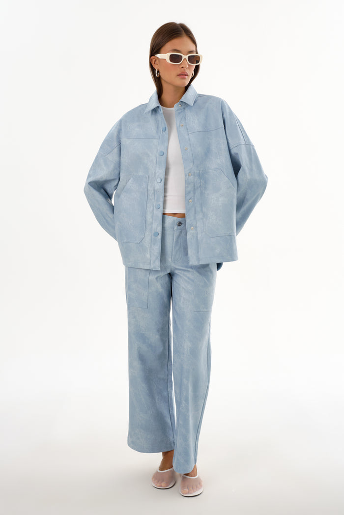 Lamarque ODILE | Pantalon Cargo En Similicuir