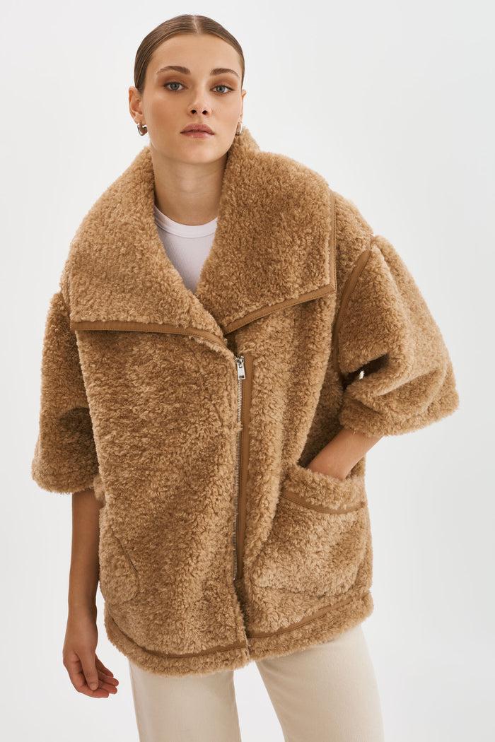 Lamarque OHANNA | Manteau Sherpa