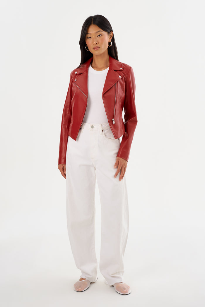 Lamarque PASCALE | Veste en similicuir ajustée