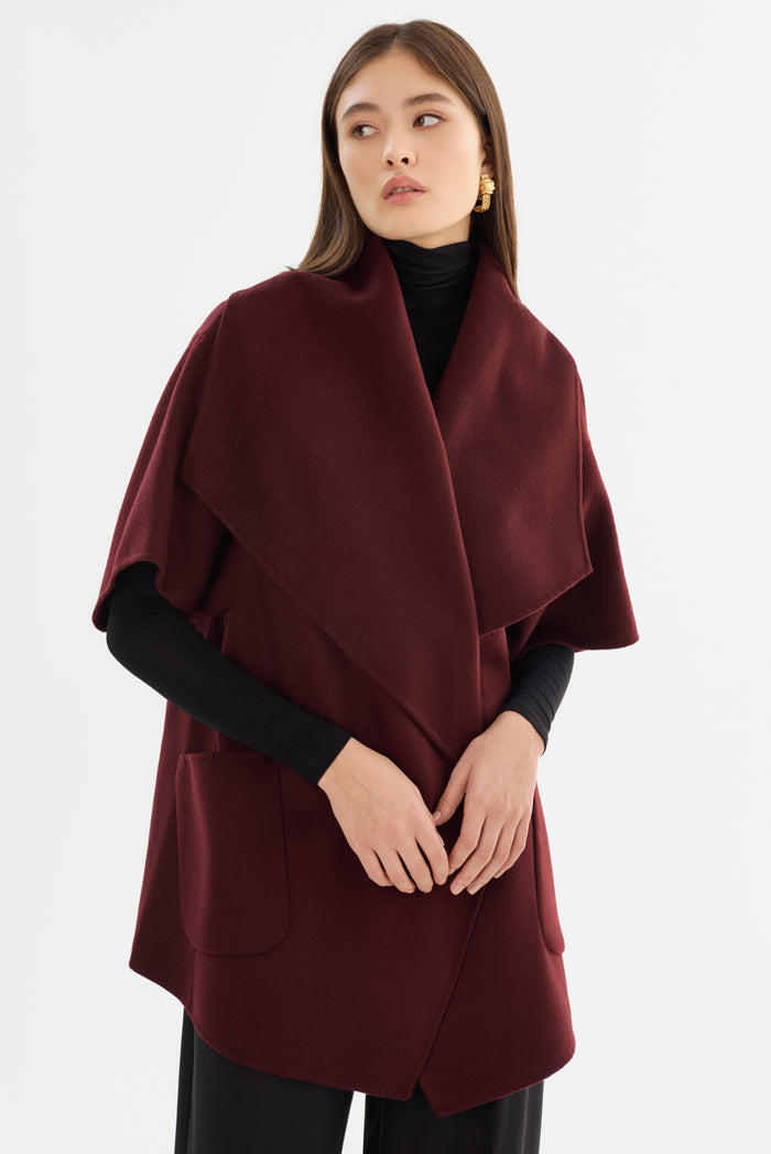 Lamarque PÉNÉLOPE | Manteau en laine double face