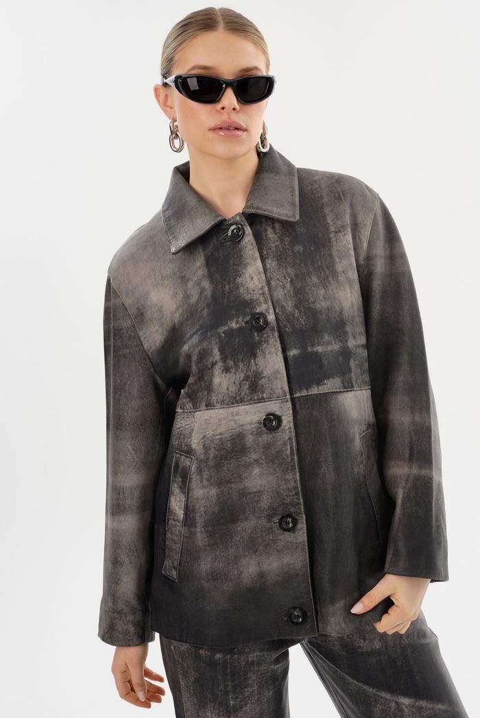 Lamarque PRESLEY | Surchemise en cuir