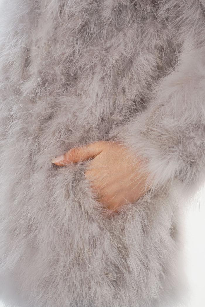 Lamarque RABEA | Manteau à Plumes