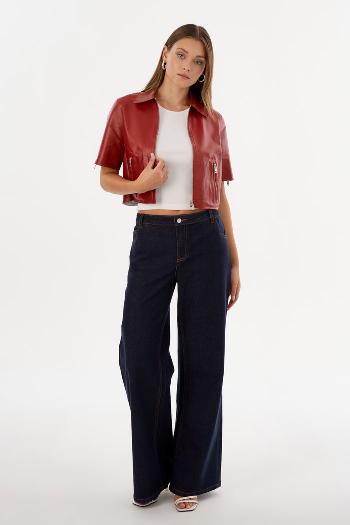 Lamarque SEVANA | Veste En Cuir Réversible