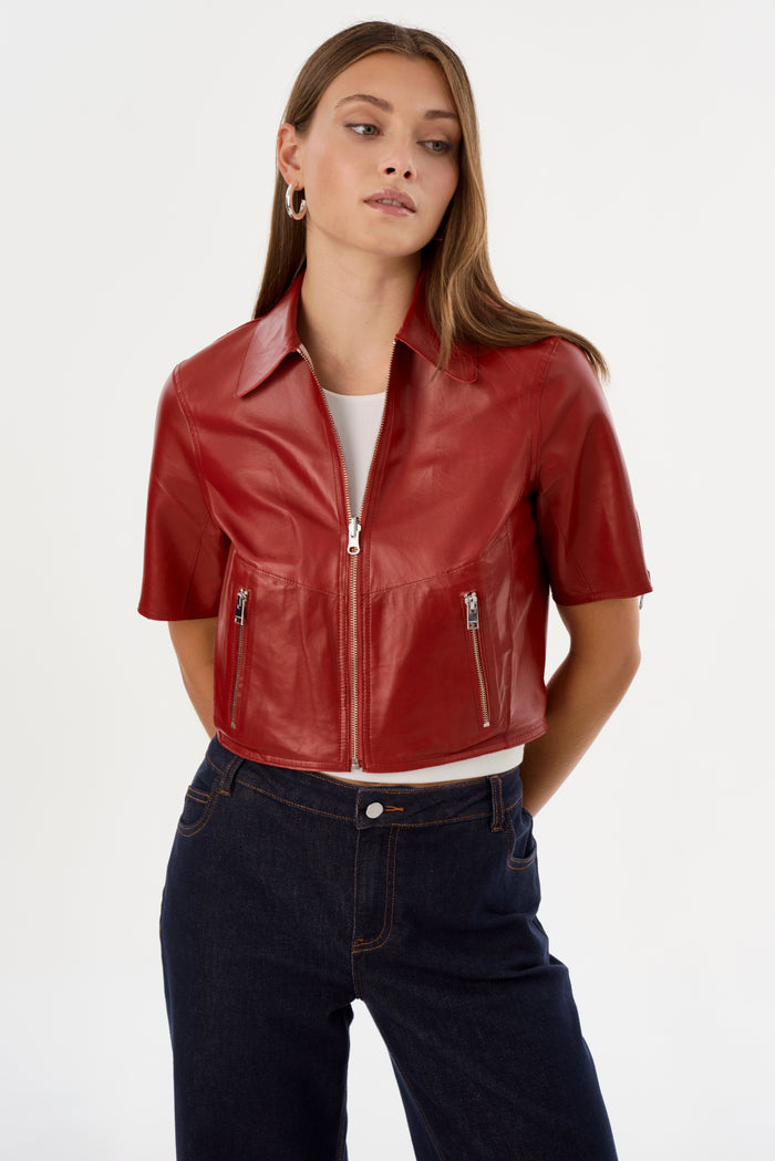 Lamarque SEVANA | Veste En Cuir Réversible