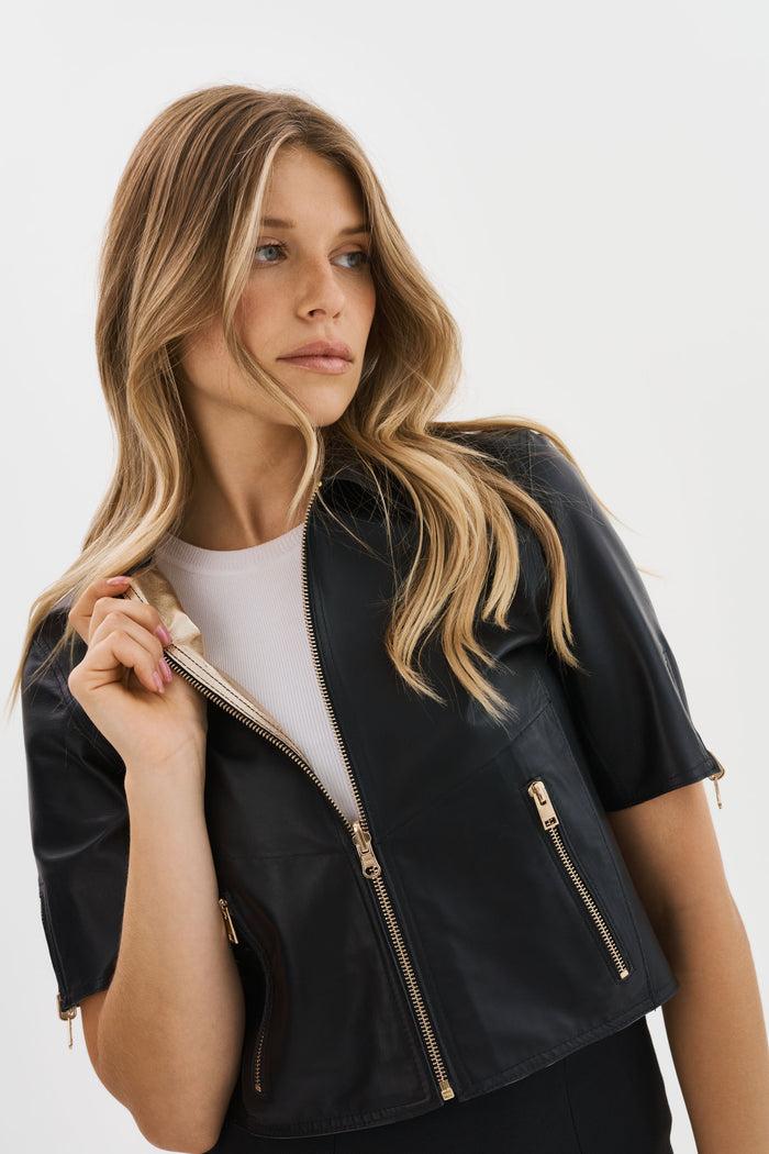 Lamarque SEVANA | Veste En Cuir Réversible
