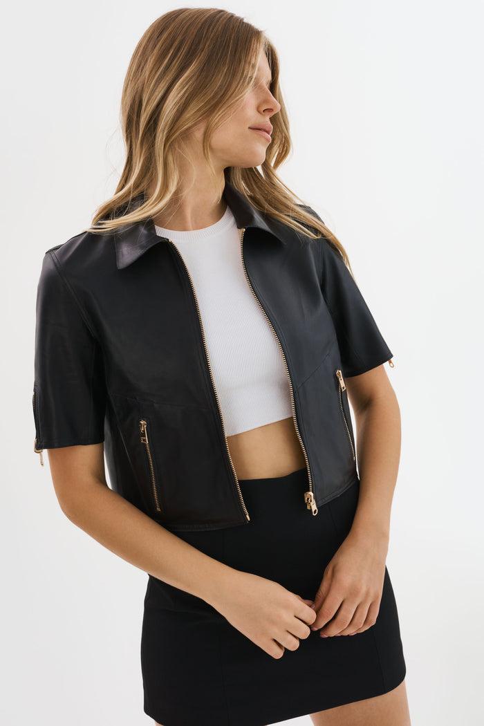 Lamarque SEVANA | Veste En Cuir Réversible