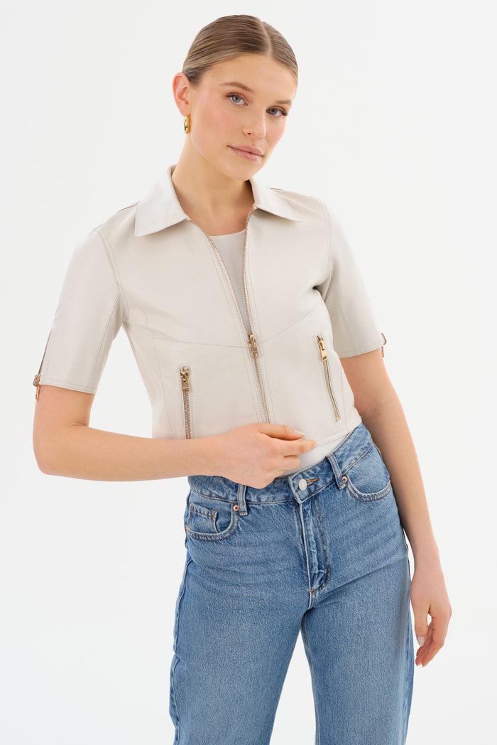 Lamarque SEVANA | Veste En Cuir Réversible