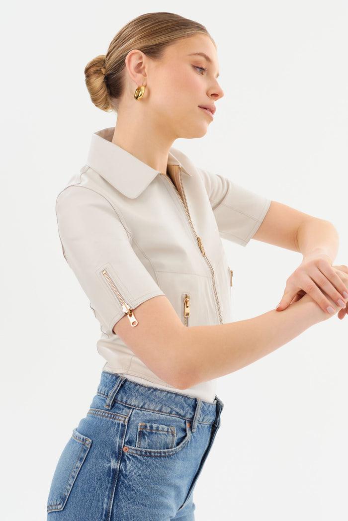 Lamarque SEVANA | Veste En Cuir Réversible