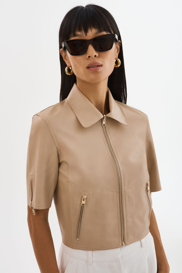 Lamarque SEVANA | Veste en cuir réversible