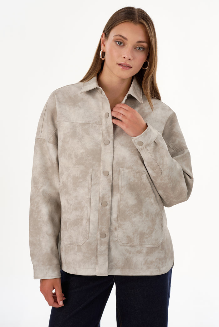 Lamarque SIDONIE | Veste Oversize En Similicuir