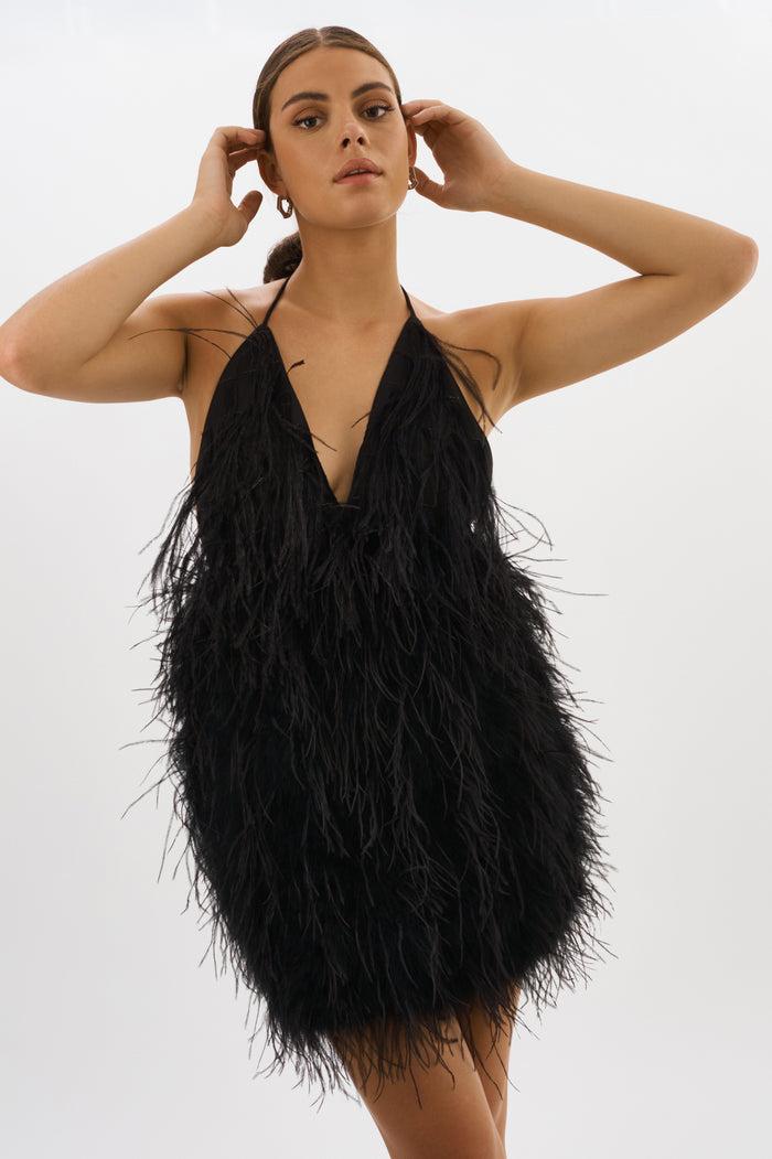Lamarque SOLVEIG | Robe à Plumes